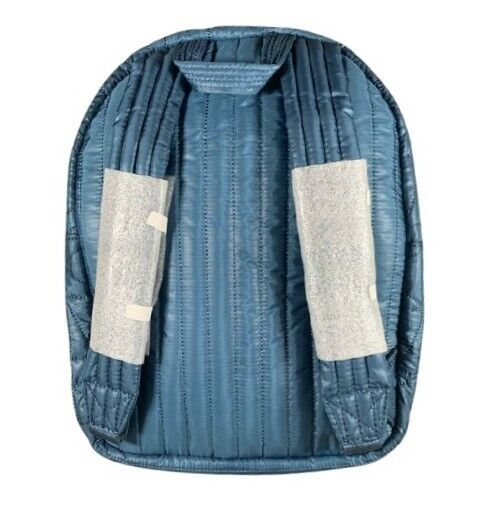 Michael Kors - Winnie Medium Quilted Backpack in Dark Chambray