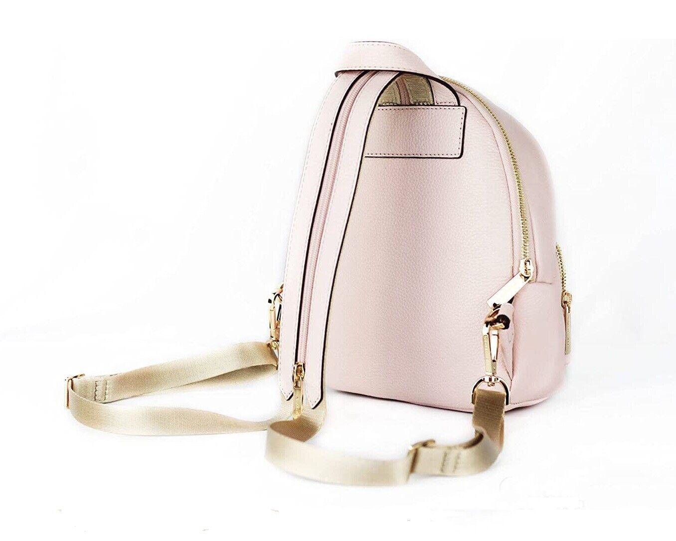 Michael Kors - Erin Small Convertible Pink Leather Backpack