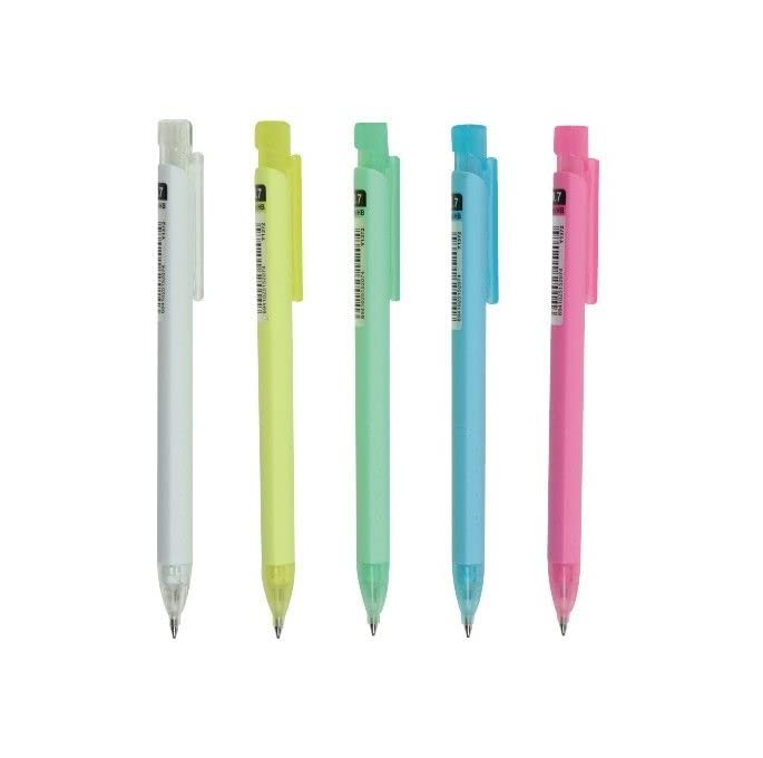M&G Triangle Mechanical Pencil. Ergonomic Non-slip Grip HB 0.7mm. (4 per pack)