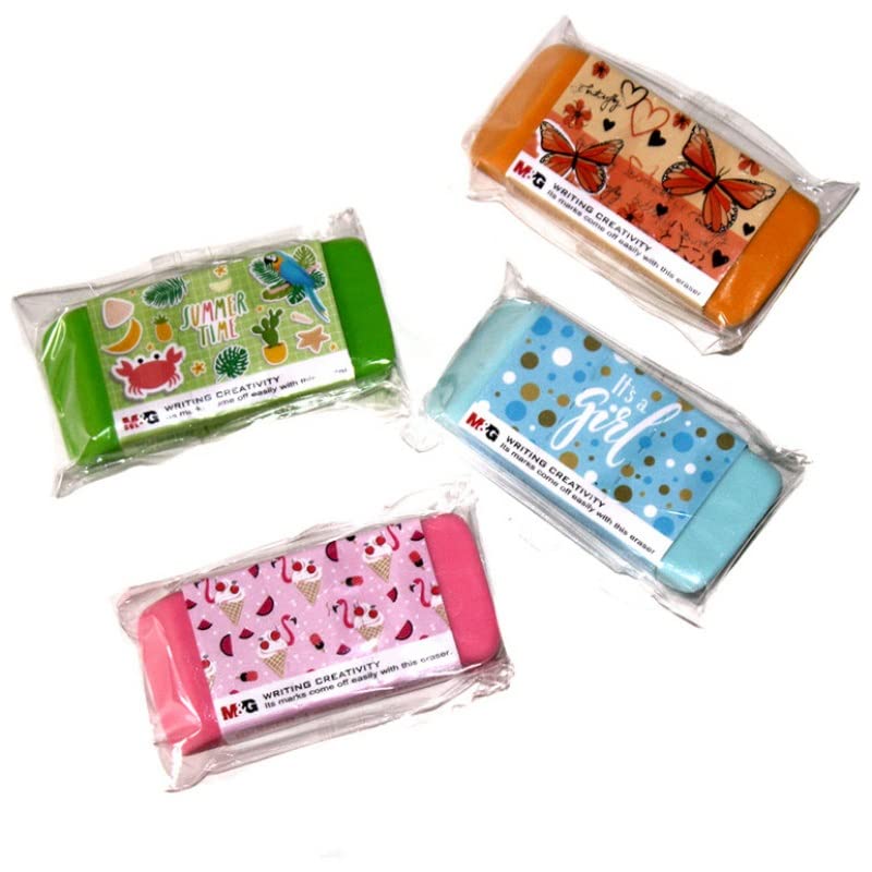 M&G Girl's Color Eraser. (5 per pack)