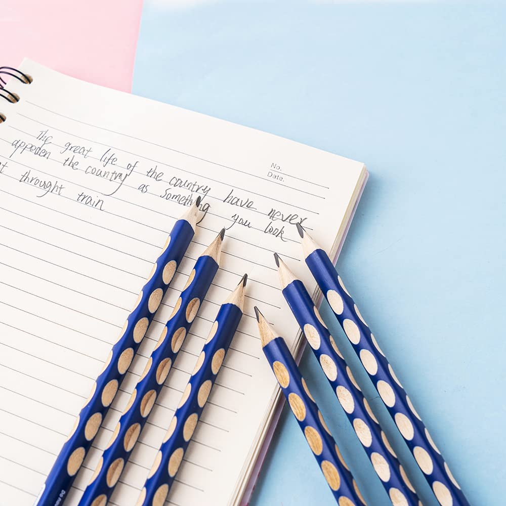 M&G Pencil jumbo triangle Easy Start Ergonomic Hole Design 2B. (10 per pack)