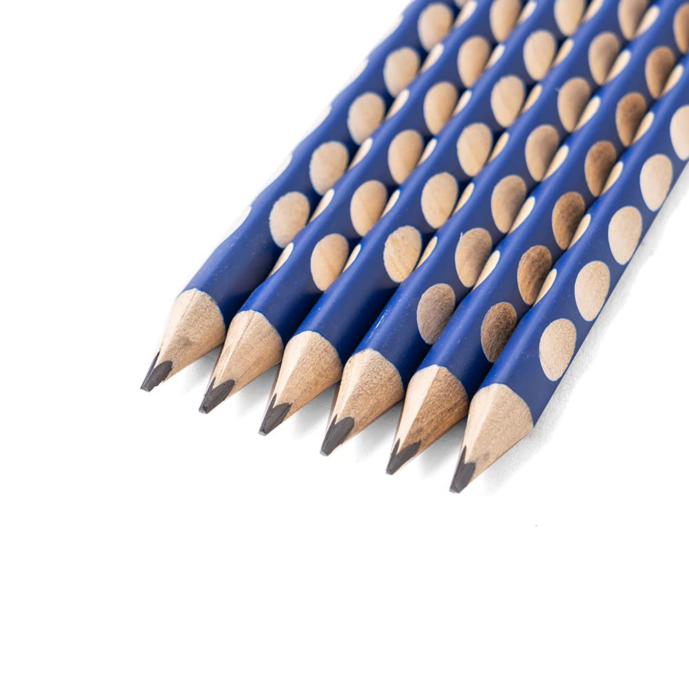 M&G Pencil jumbo triangle Easy Start Ergonomic Hole Design 2B. (10 per pack)