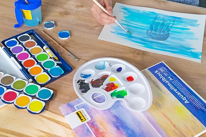 M&G Pallette Paint Tray. 10 cells. (1 per pack)