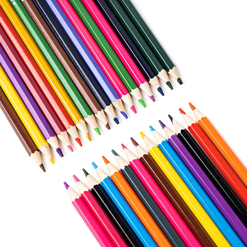 M&G Hexagon Color Pencil. Oil-based. 36 colors. (1 per pack)