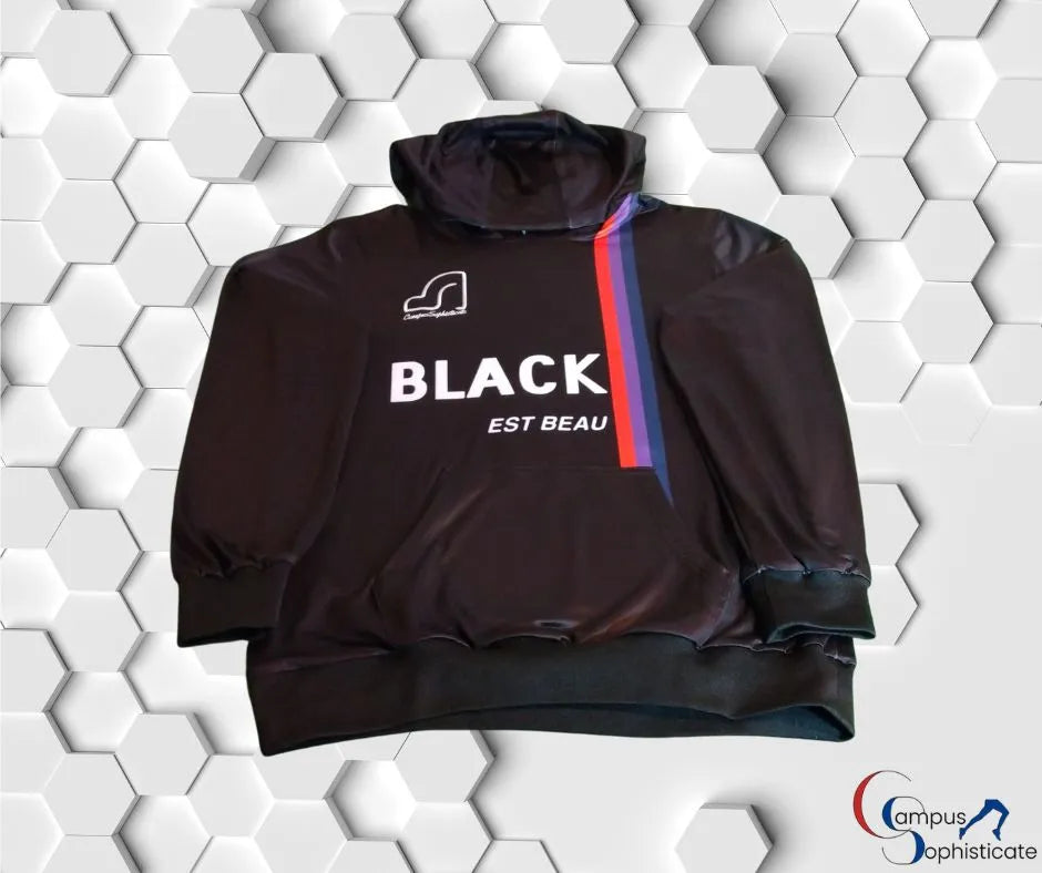 Campus Sophisticate Premium Female Hoodies BLACK EST BEAU - Black Is Beautiful