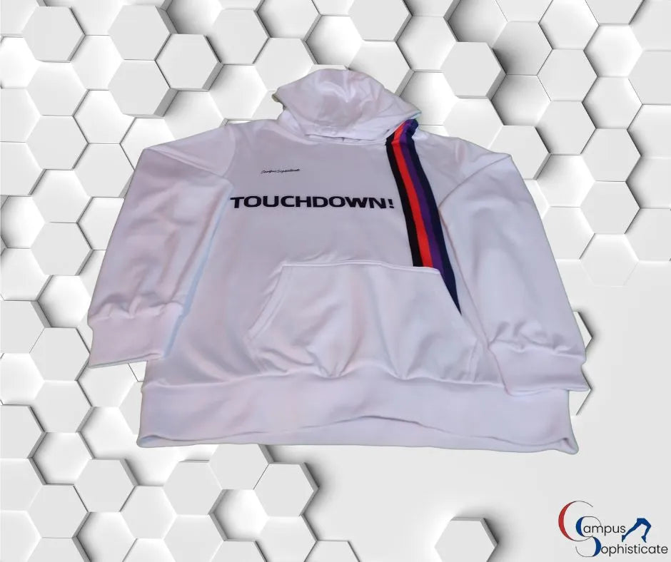 Campus Sophisticate Premium Male Hoodies - TOUCHDOWN!