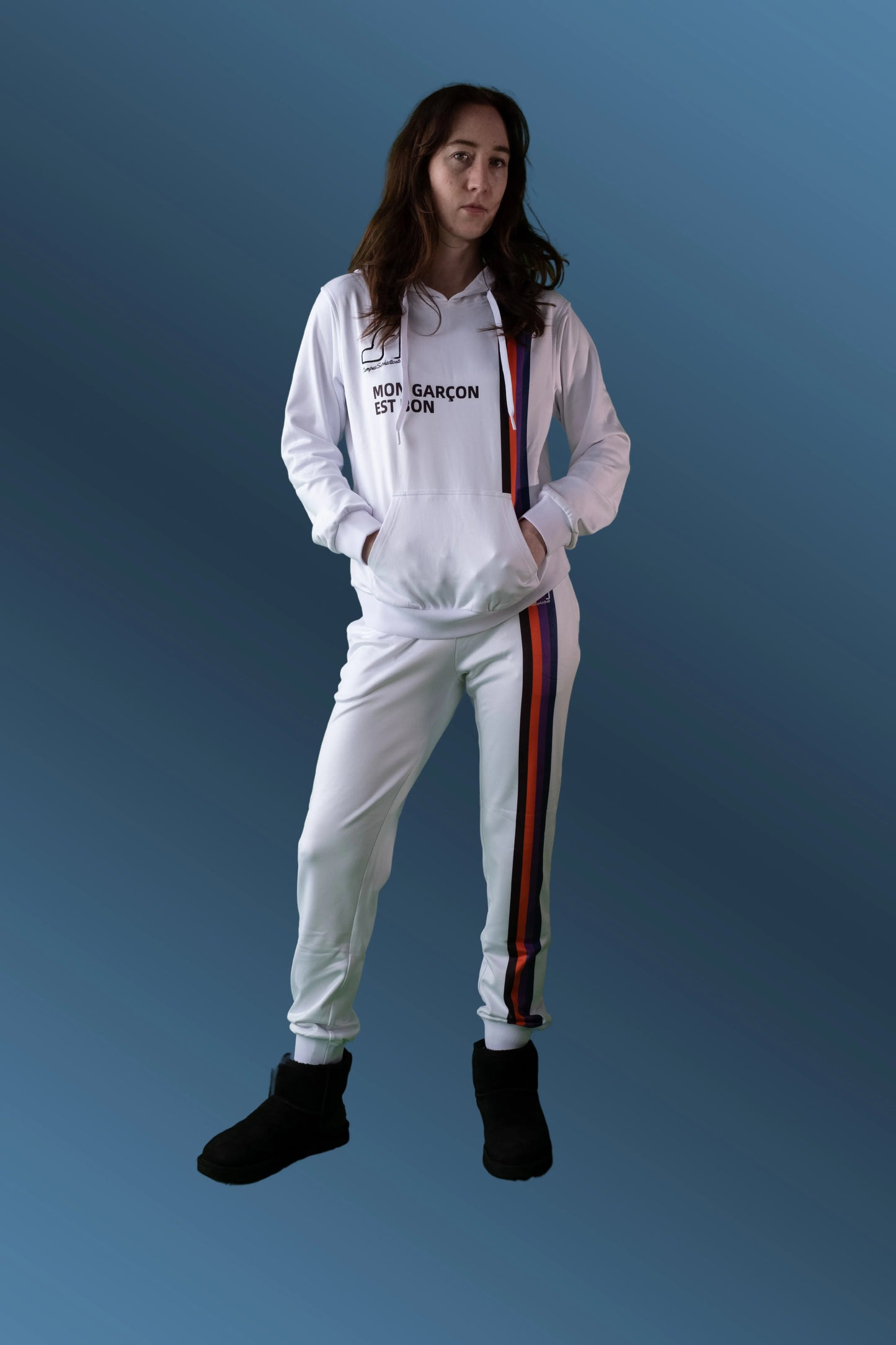 Campus Sophisticate Premium Female Sweatpants - MON GARÇON EST BON