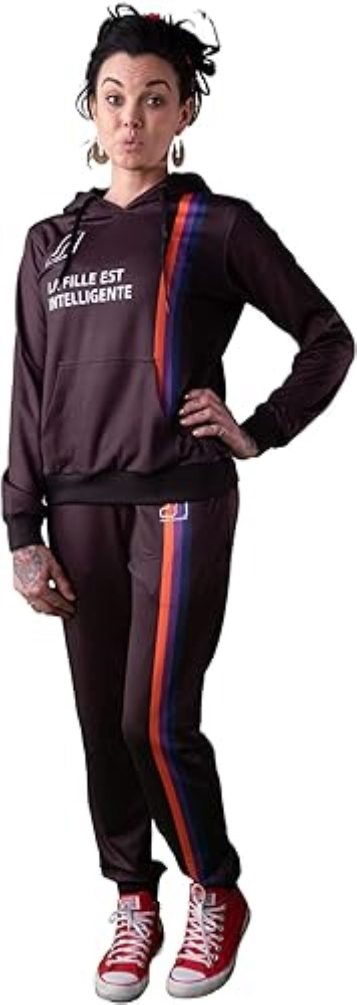 Premium Female Sweatpants - LA FILLE EST INTELLIGENTE