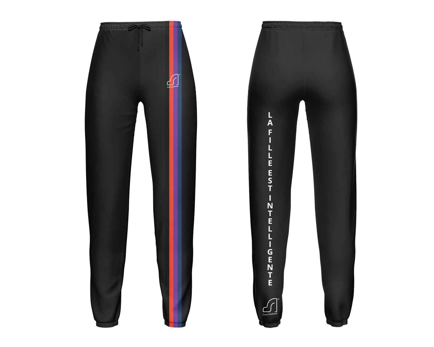 Premium Female Sweatpants - LA FILLE EST INTELLIGENTE