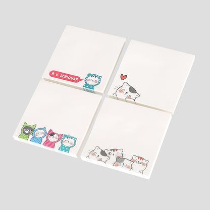 3X3'' Colorful Print Sticky note. 80 sheets.  (5 per pack)