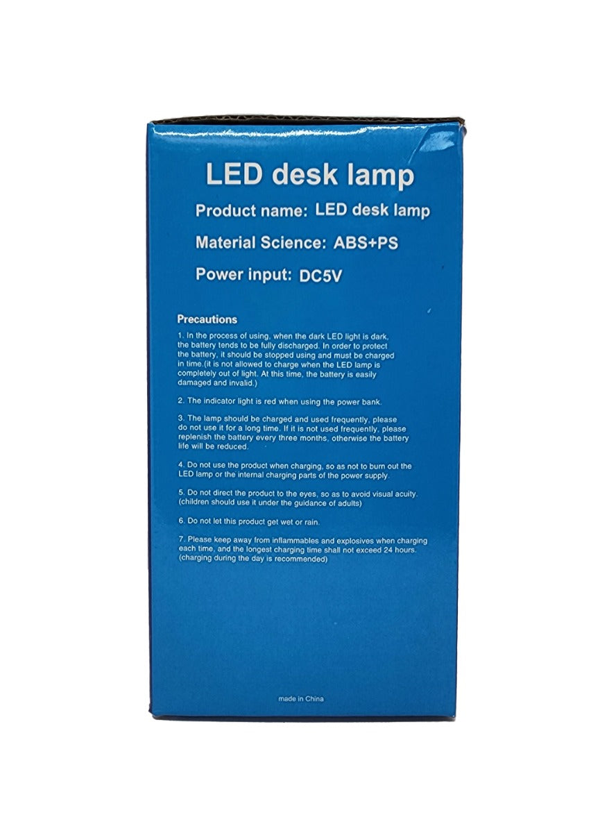 Campus Sophisticate - LED Clip-On Rechargeable Desk Lamp