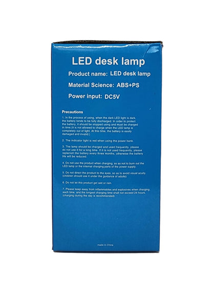 Campus Sophisticate - LED Clip-On Rechargeable Desk Lamp