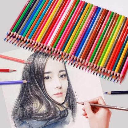 M&G Watercolor Hegaxon Colored Pencil. 48 colors. Metal Box Package.  (1 per pack)