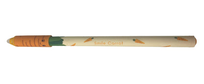 M&G "FARM STORY" Erasable Gel Pen Crystal Cute Vegetable Pattern Blue 0.5mm With eraser.   (4 per pack)