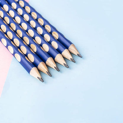M&G Pencil jumbo triangle Easy Start Ergonomic Hole Design 2B.   (10 per pack)