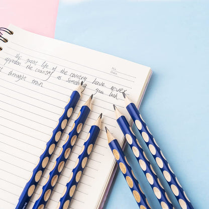 M&G Pencil jumbo triangle Easy Start Ergonomic Hole Design 2B.   (10 per pack)