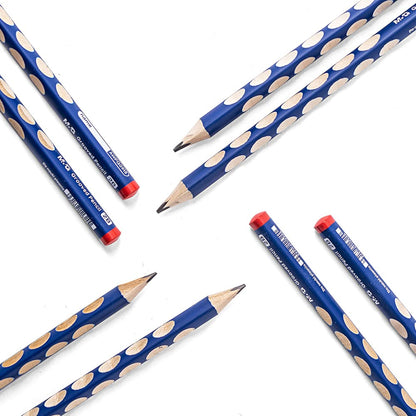 M&G Pencil jumbo triangle Easy Start Ergonomic Hole Design 2B.   (10 per pack)