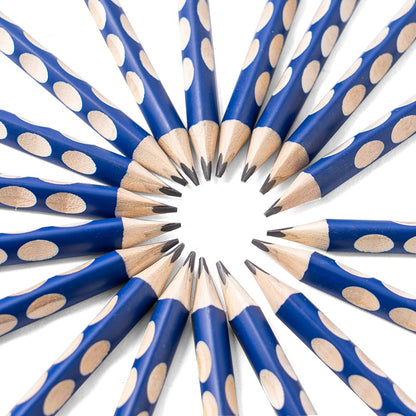 M&G Pencil jumbo triangle Easy Start Ergonomic Hole Design 2B.   (10 per pack)