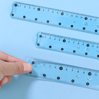 M&G Flexible Soft Color Ruler 30cm.  (4 per pack)