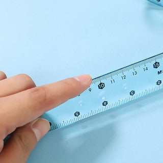 M&G Flexible Soft Color Ruler 30cm.  (4 per pack)