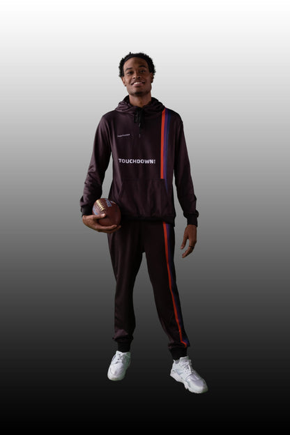 Campus Sophisticate Premium Male Hoodies - TOUCHDOWN!