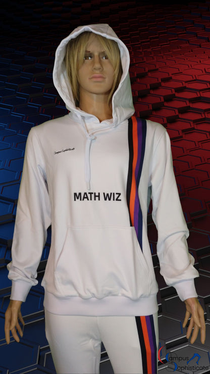 Campus Sophisticate Premium Male Hoodies - MATH WIZ