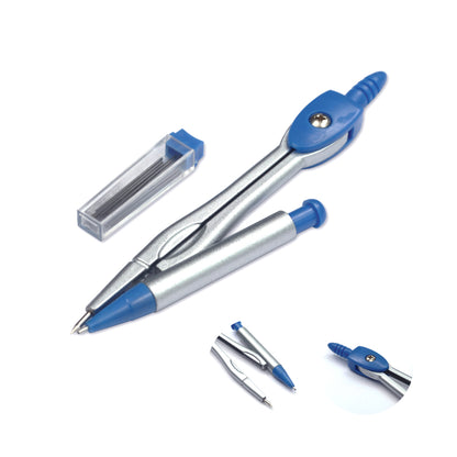 M&G Aluminum Alloy Compass with 0.5mm Mechanical Pencil.  (2 per pack)