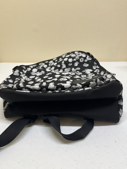 Calvin Klein - Black and White Floral Print Backpack