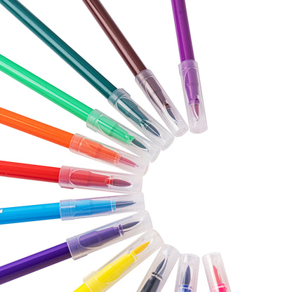 M&G Soft Brush Water Color Pen. Washable. 18 colors.  (1 per pack)