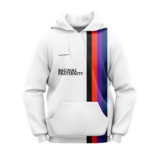 Campus Sophisticate Premium Male Hoodies - ΒΑΣΙΛΙΑΣ - FRATERNITY - Sizes S, M, L
