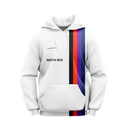 Campus Sophisticate Premium Male Hoodies - MATH WIZ