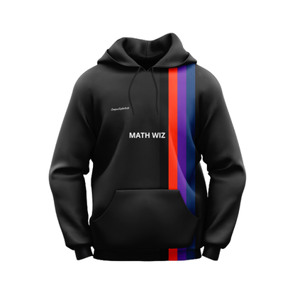 Campus Sophisticate Premium Male Hoodies - MATH WIZ