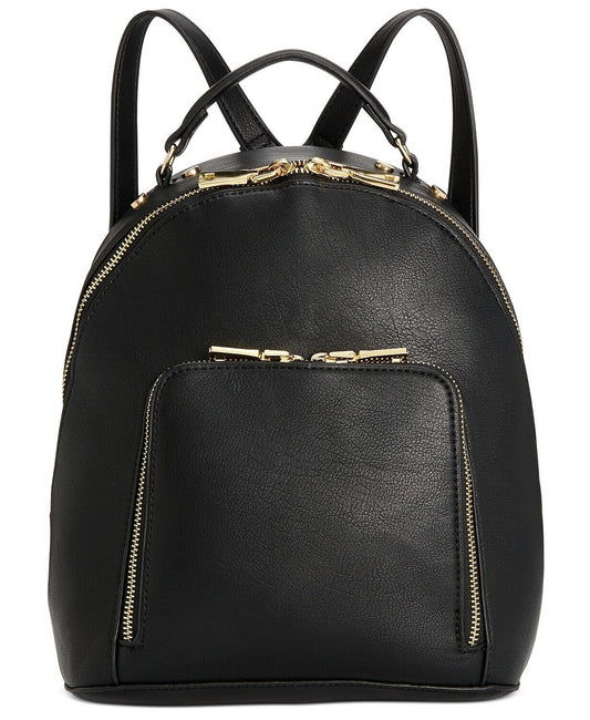 INC - Farahh Small Backpack Black with Gold Accents