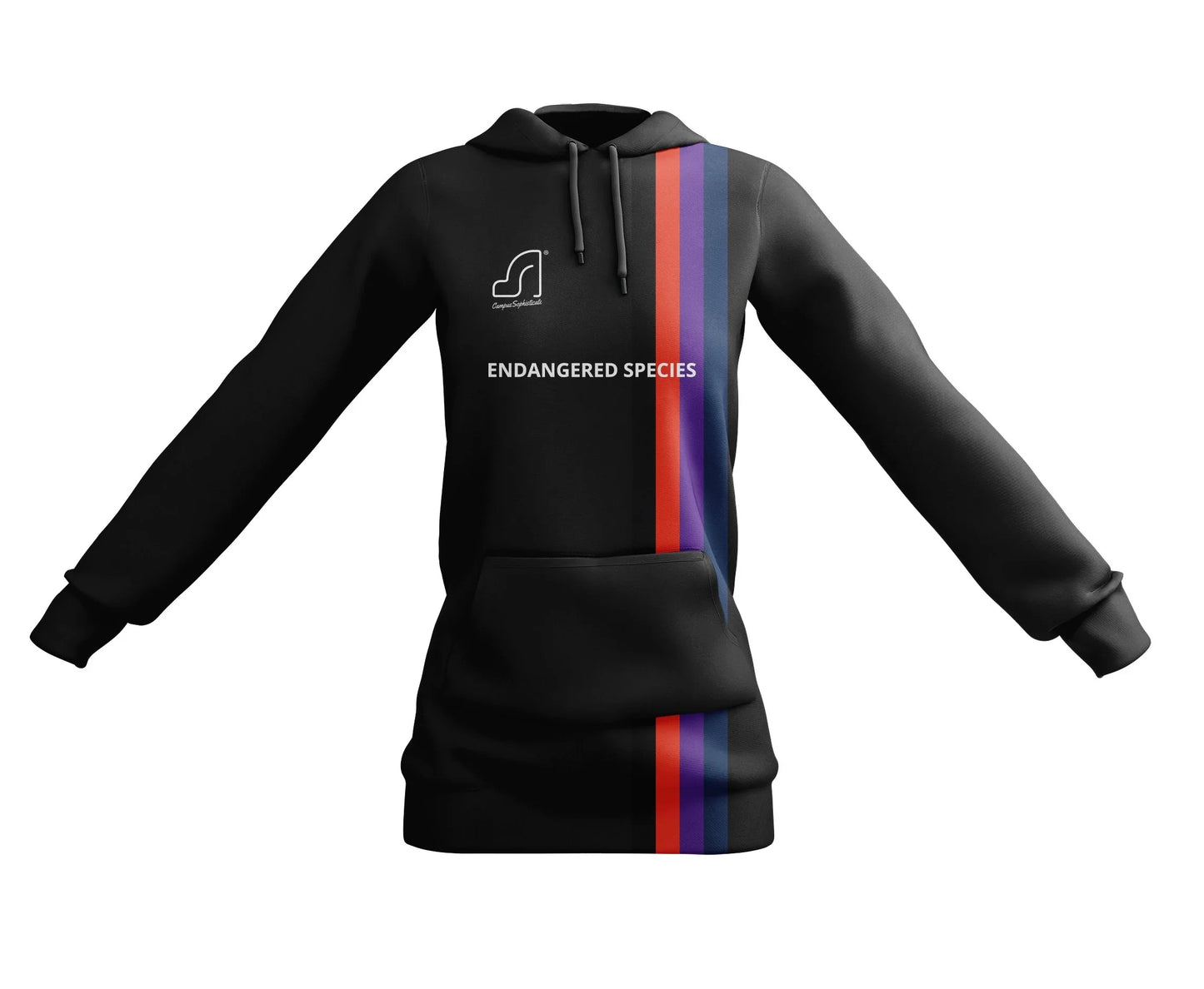 Campus Sophisticate Premium Female Hoodies, ENDANGERED SPECIES
