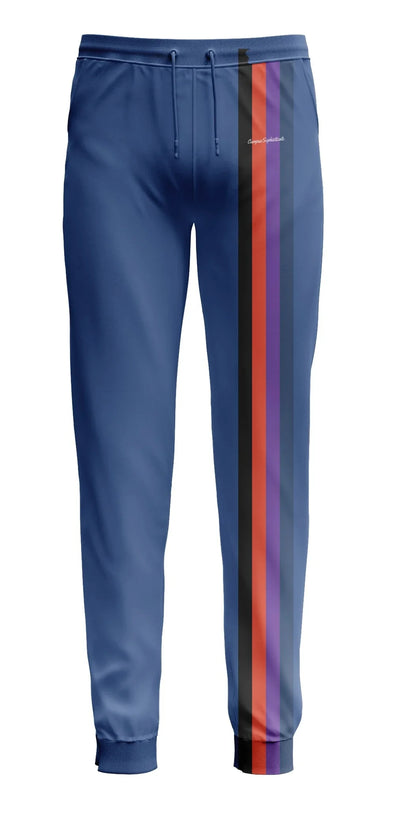 Blue Sweatpants Campussophisticate activewear