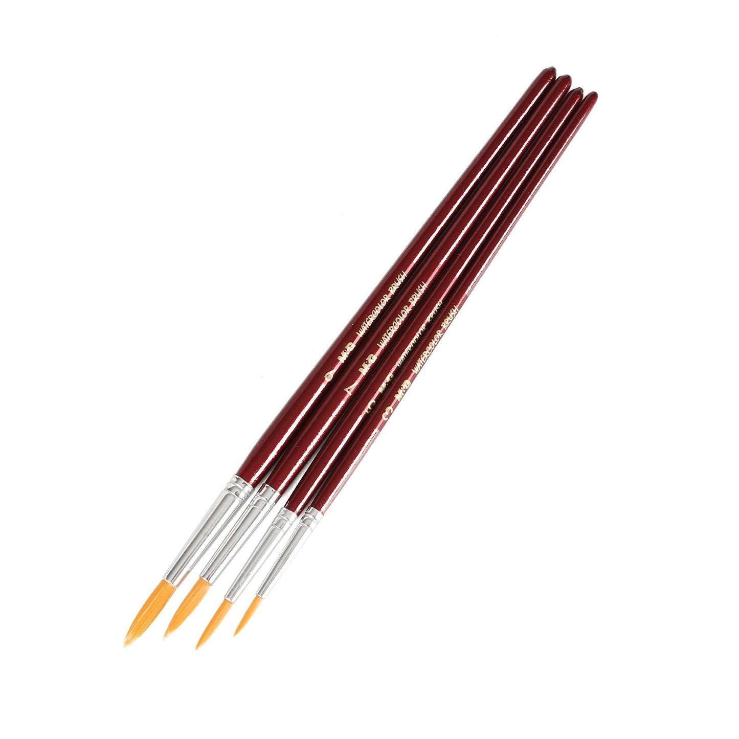 M&G Water Color Paint Brush Set 4pcs.  (1 per pack)