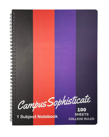 Campus Sophisticate’s Classic 1 Subject Spiral Notebook